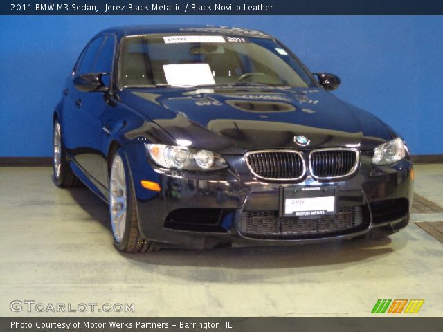 2011 BMW M3 Sedan in Jerez Black Metallic