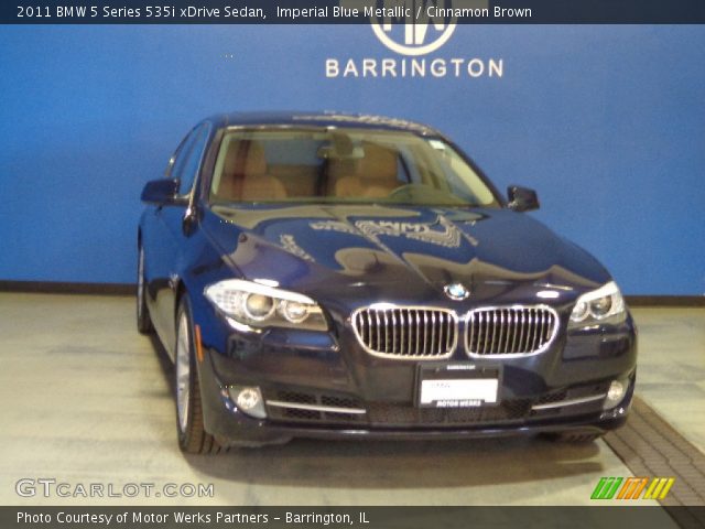 2011 BMW 5 Series 535i xDrive Sedan in Imperial Blue Metallic