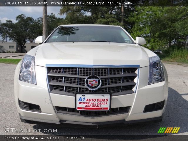2009 Cadillac CTS Sedan in White Diamond Tri-Coat