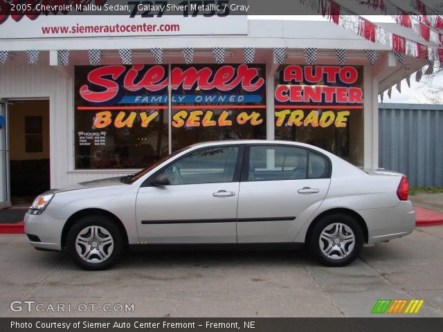 2005 Chevrolet Malibu Sedan in Galaxy Silver Metallic