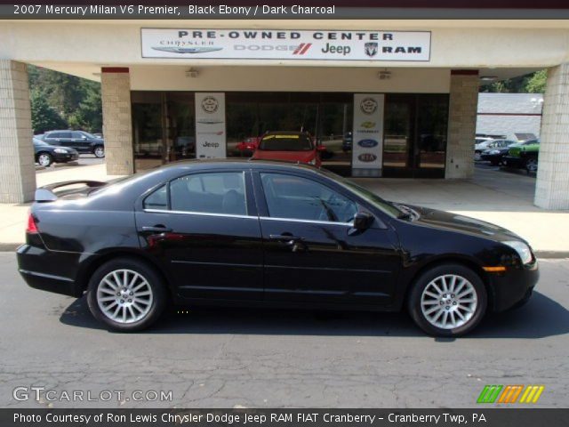 2007 Mercury Milan V6 Premier in Black Ebony