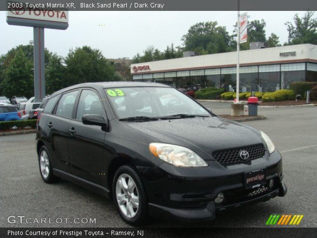 2003 Toyota Matrix XR in Black Sand Pearl