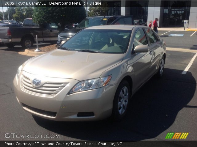 2009 Toyota Camry LE in Desert Sand Metallic