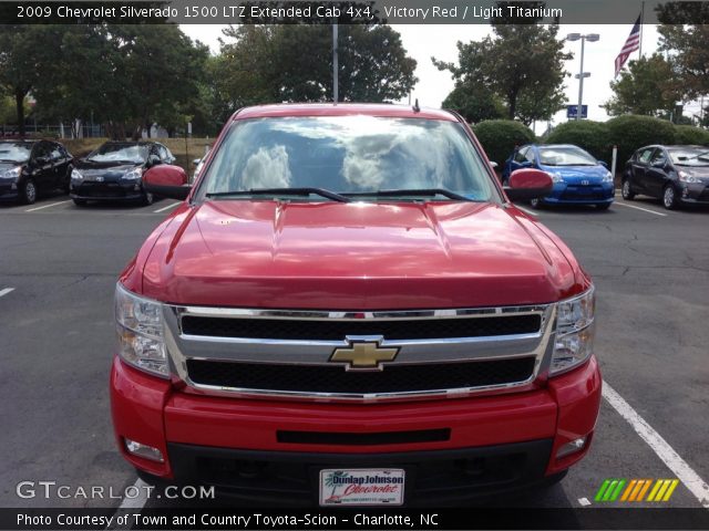 2009 Chevrolet Silverado 1500 LTZ Extended Cab 4x4 in Victory Red