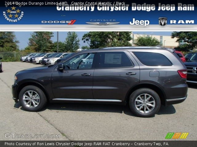 2014 Dodge Durango Limited AWD in Granite Crystal Metallic