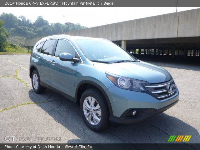 2014 Honda CR-V EX-L AWD in Mountain Air Metallic