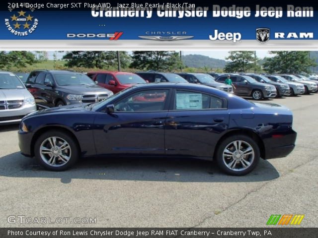 2014 Dodge Charger SXT Plus AWD in Jazz Blue Pearl