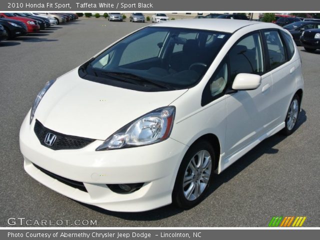 2010 Honda Fit Sport in Taffeta White