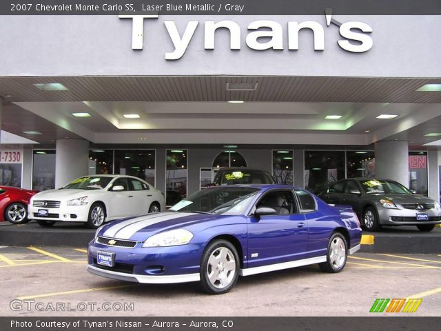 2007 Chevrolet Monte Carlo SS in Laser Blue Metallic