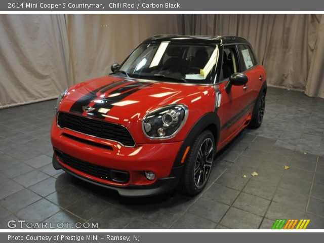 2014 Mini Cooper S Countryman in Chili Red