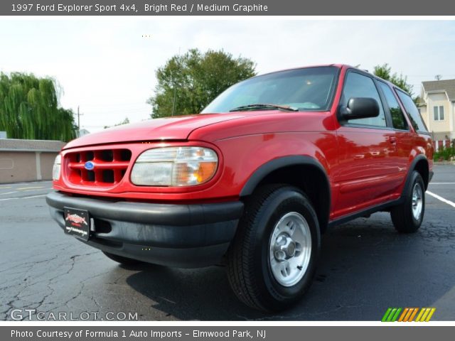 1997 Ford Explorer Sport 4x4 in Bright Red