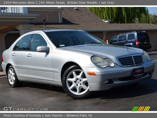 2004 Mercedes-Benz C 240 4Matic Sedan in Brilliant Silver Metallic