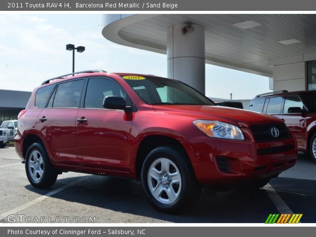 2011 Toyota RAV4 I4 in Barcelona Red Metallic
