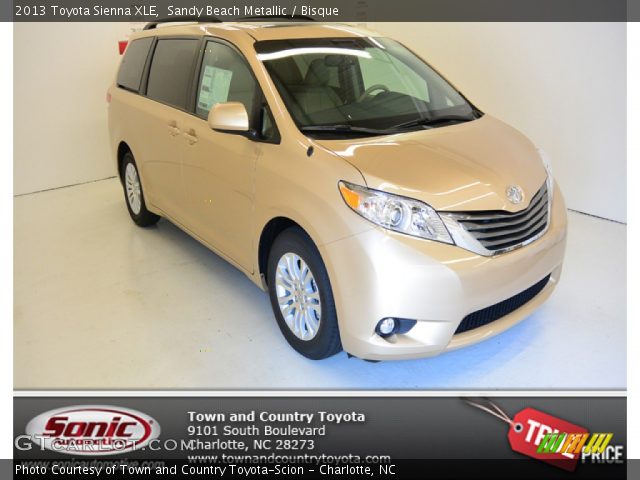 2013 Toyota Sienna XLE in Sandy Beach Metallic