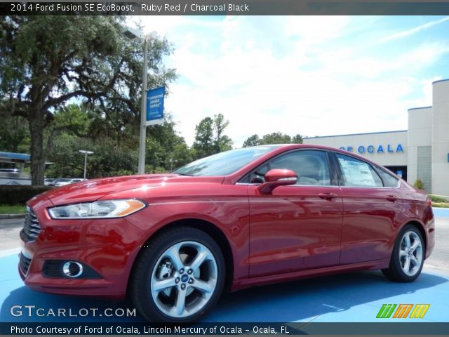 2014 Ford Fusion SE EcoBoost in Ruby Red