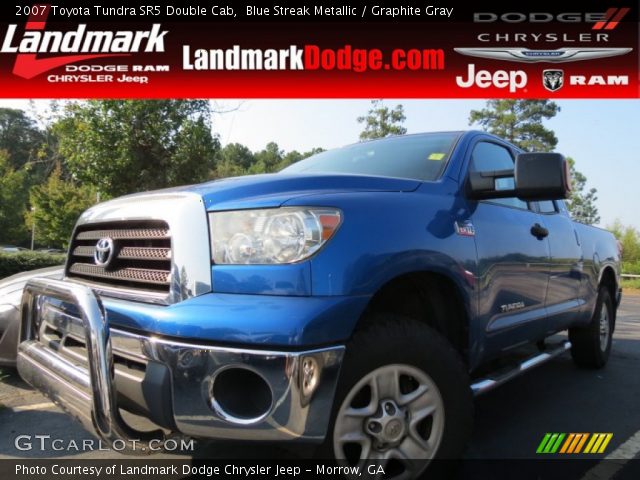 2007 Toyota Tundra SR5 Double Cab in Blue Streak Metallic