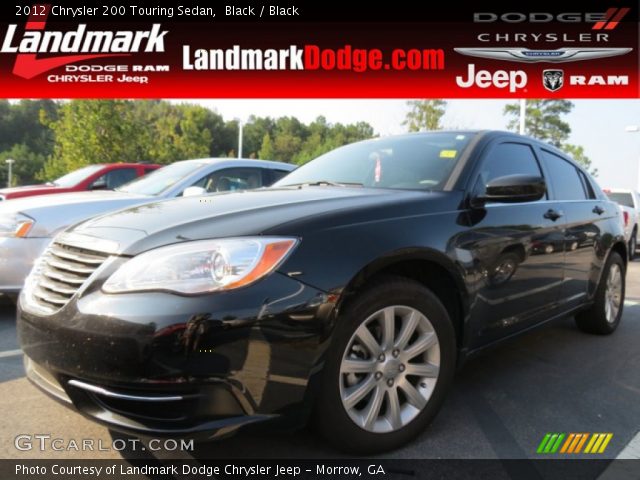 2012 Chrysler 200 Touring Sedan in Black