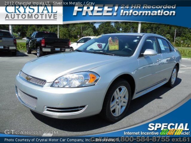 2012 Chevrolet Impala LT in Silver Ice Metallic