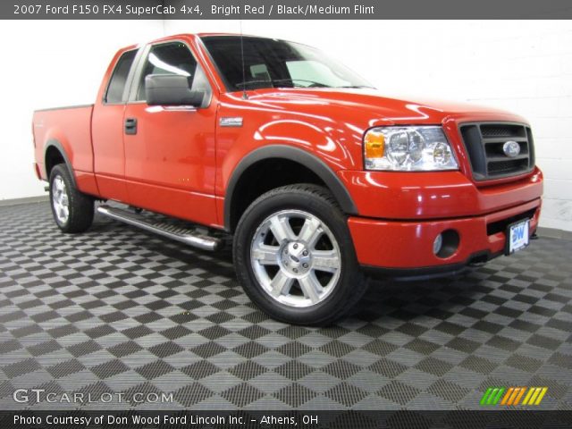 2007 Ford F150 FX4 SuperCab 4x4 in Bright Red