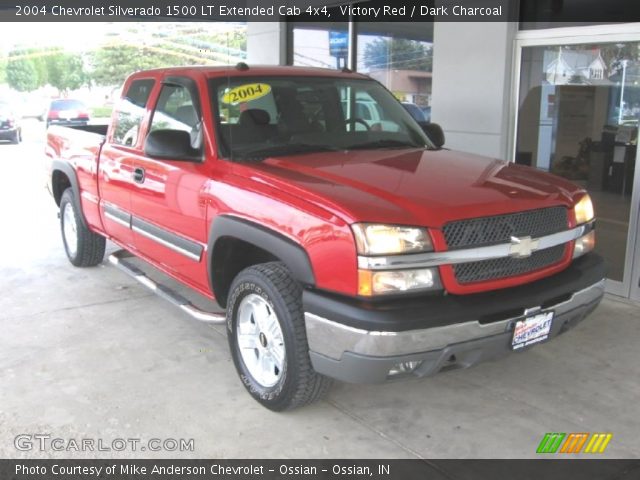2004 Chevrolet Silverado 1500 LT Extended Cab 4x4 in Victory Red