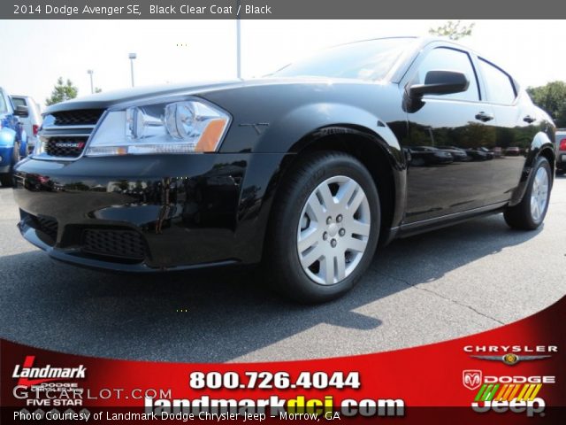 2014 Dodge Avenger SE in Black Clear Coat