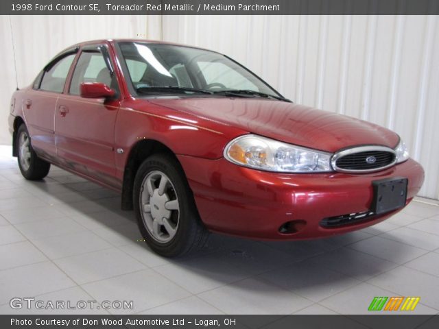 1998 Ford Contour SE in Toreador Red Metallic