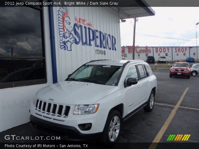 2012 Jeep Compass Sport 4x4 in Bright White