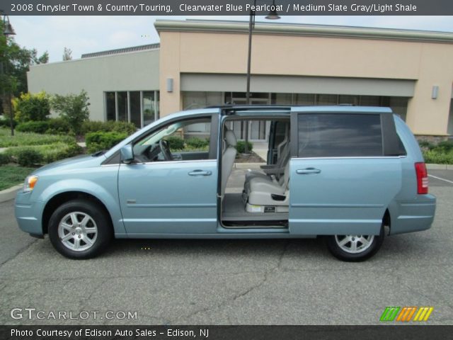 2008 Chrysler Town & Country Touring in Clearwater Blue Pearlcoat