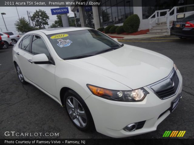 2011 Acura TSX Sedan in Premium White Pearl