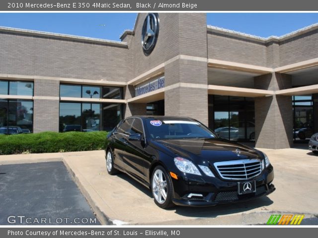 2010 Mercedes-Benz E 350 4Matic Sedan in Black