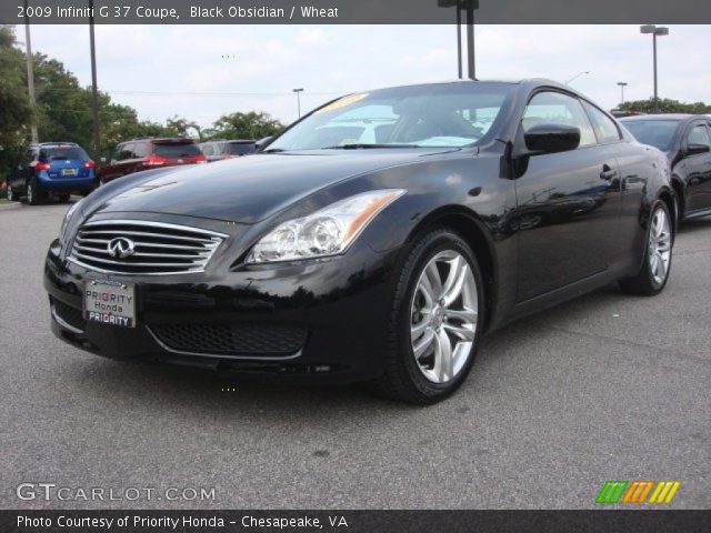 2009 Infiniti G 37 Coupe in Black Obsidian