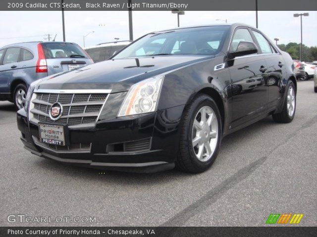 2009 Cadillac CTS Sedan in Black Raven