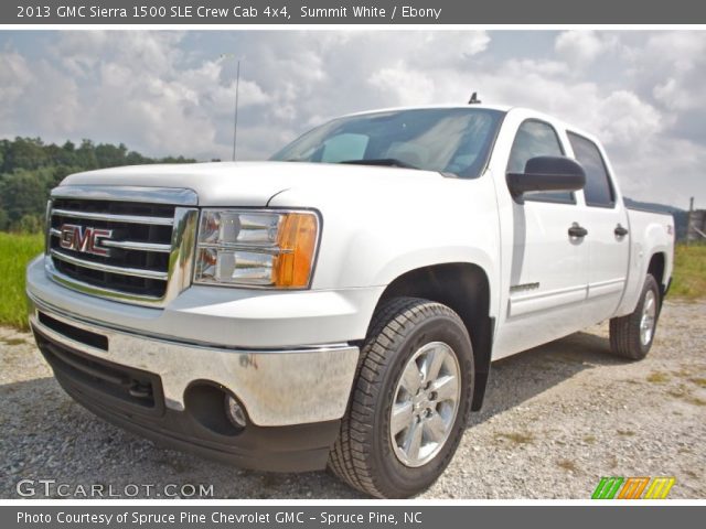 2013 GMC Sierra 1500 SLE Crew Cab 4x4 in Summit White