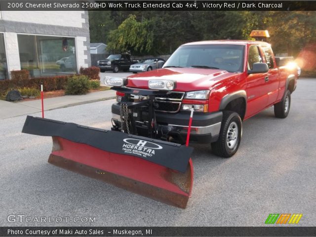 2006 Chevrolet Silverado 2500HD Work Truck Extended Cab 4x4 in Victory Red