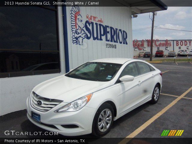 2013 Hyundai Sonata GLS in Shimmering White