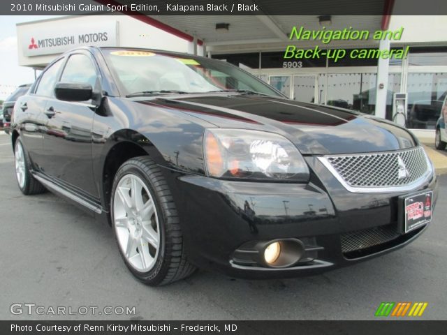 2010 Mitsubishi Galant Sport Edition in Kalapana Black