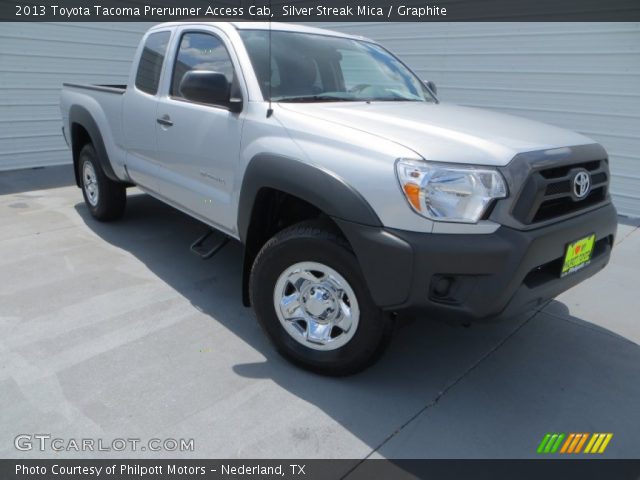 2013 Toyota Tacoma Prerunner Access Cab in Silver Streak Mica