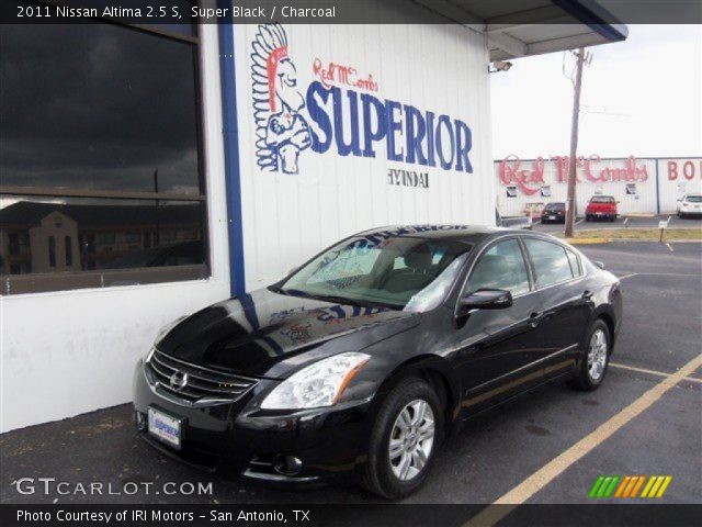 2011 Nissan Altima 2.5 S in Super Black