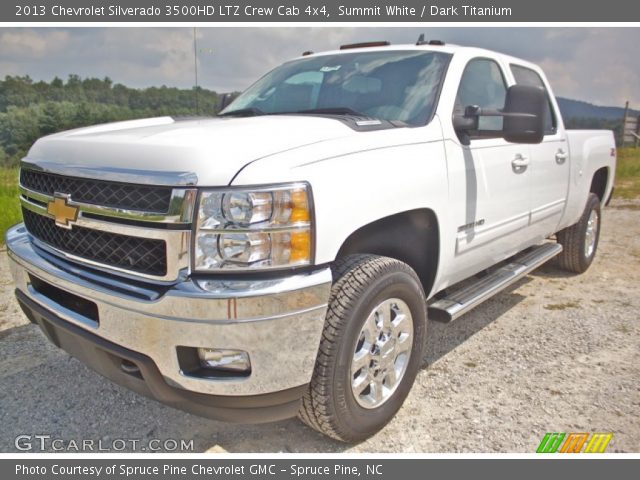 2013 Chevrolet Silverado 3500HD LTZ Crew Cab 4x4 in Summit White