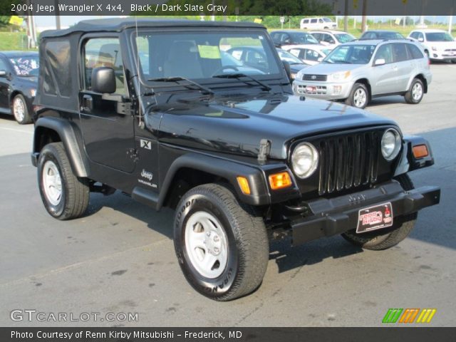 2004 Jeep Wrangler X 4x4 in Black