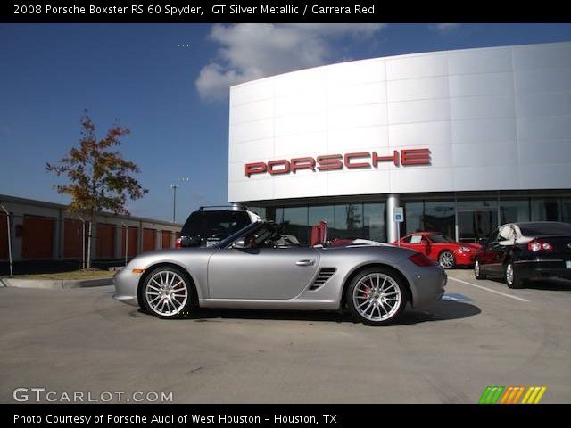 2008 Porsche Boxster RS 60 Spyder in GT Silver Metallic