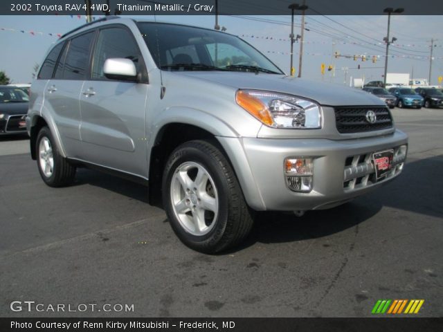 2002 Toyota RAV4 4WD in Titanium Metallic