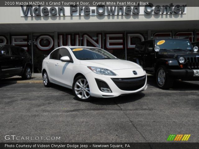 2010 Mazda MAZDA3 s Grand Touring 4 Door in Crystal White Pearl Mica