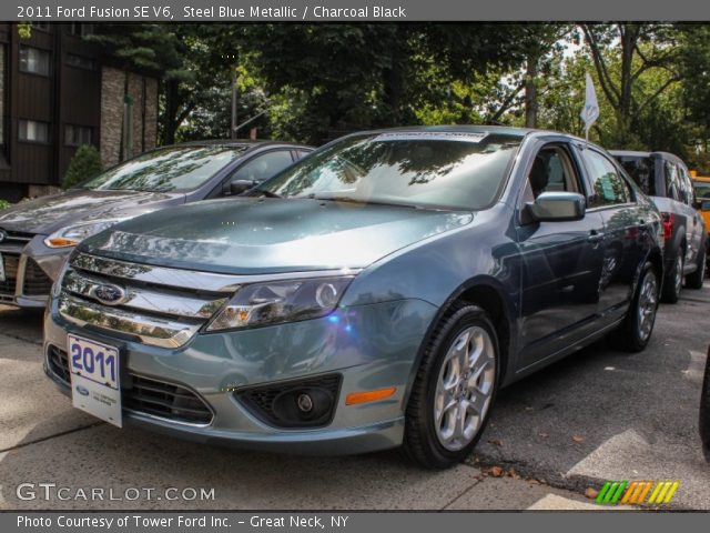 2011 Ford Fusion SE V6 in Steel Blue Metallic