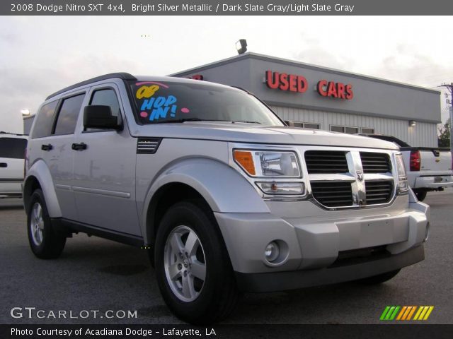 2008 Dodge Nitro SXT 4x4 in Bright Silver Metallic