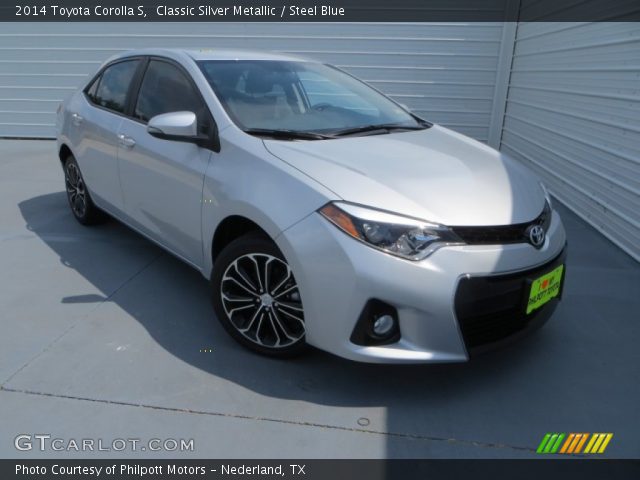 2014 Toyota Corolla S in Classic Silver Metallic