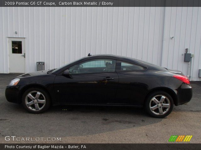 2009 Pontiac G6 GT Coupe in Carbon Black Metallic