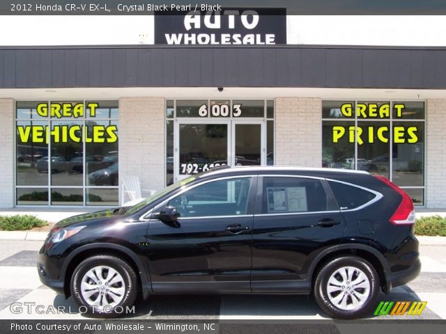 2012 Honda CR-V EX-L in Crystal Black Pearl