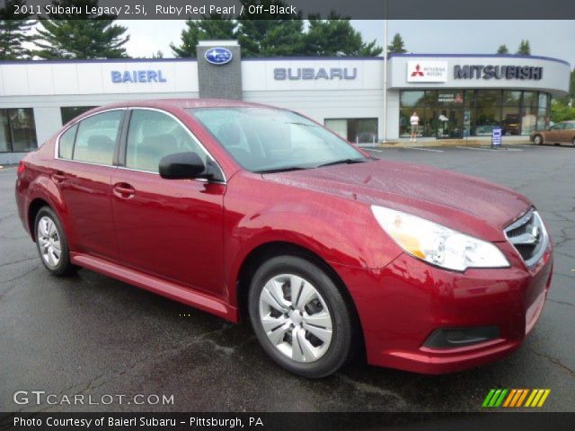 2011 Subaru Legacy 2.5i in Ruby Red Pearl
