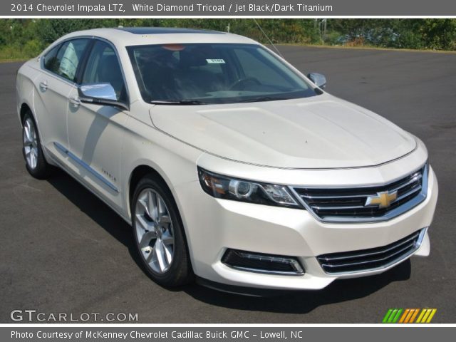 2014 Chevrolet Impala LTZ in White Diamond Tricoat